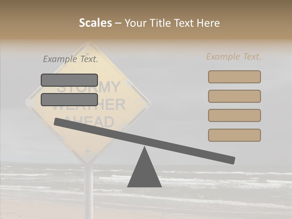 Wind Alert Warning PowerPoint Template