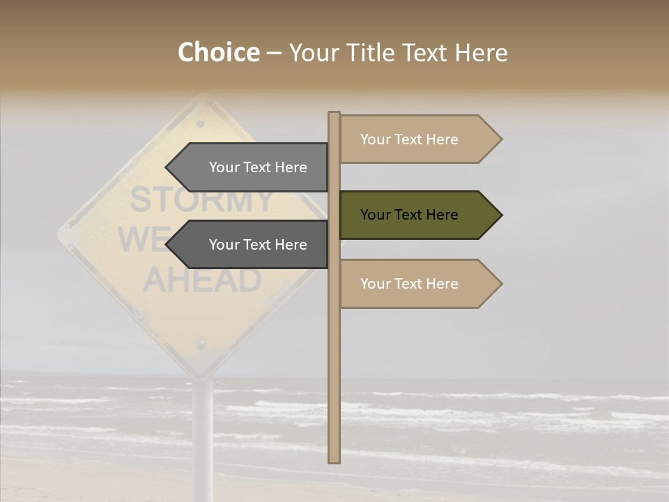 Wind Alert Warning PowerPoint Template