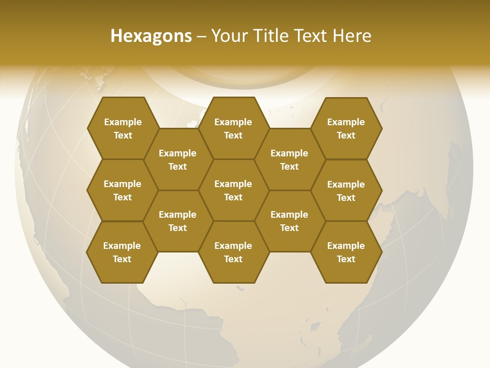 Globe Universe Connection PowerPoint Template