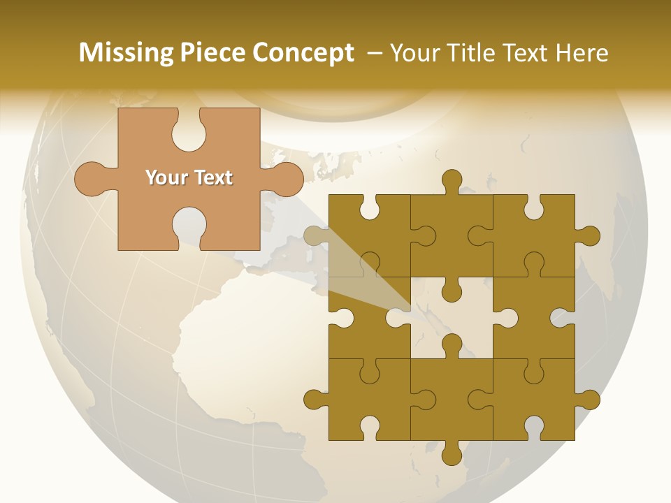 Globe Universe Connection PowerPoint Template