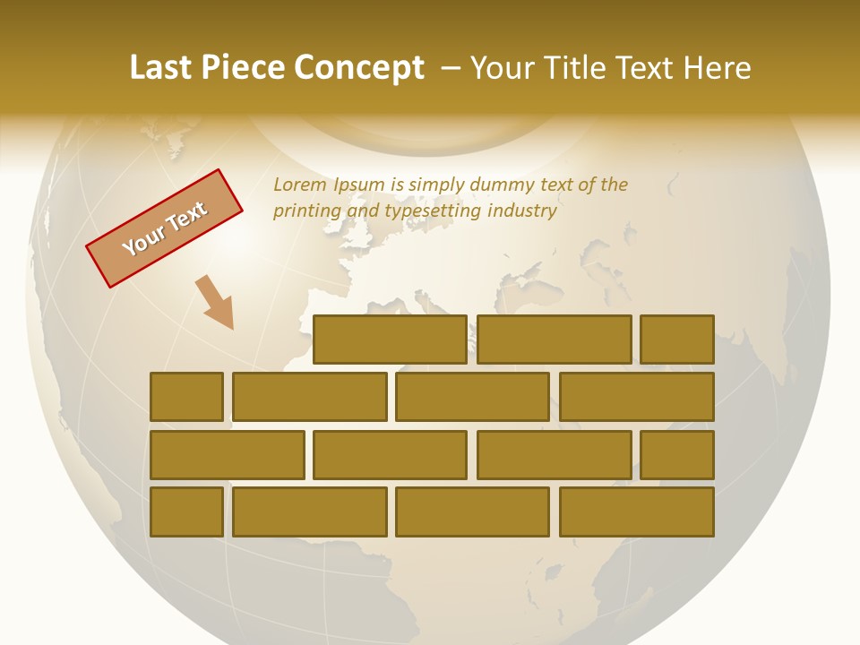 Globe Universe Connection PowerPoint Template