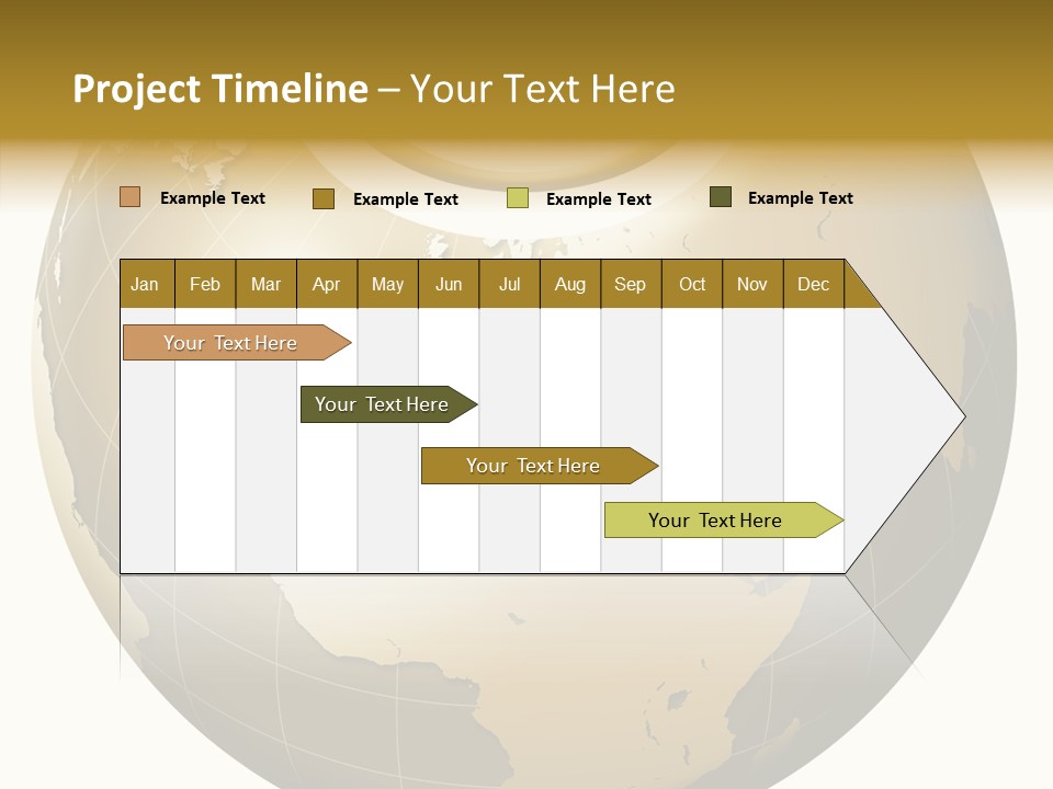 Globe Universe Connection PowerPoint Template