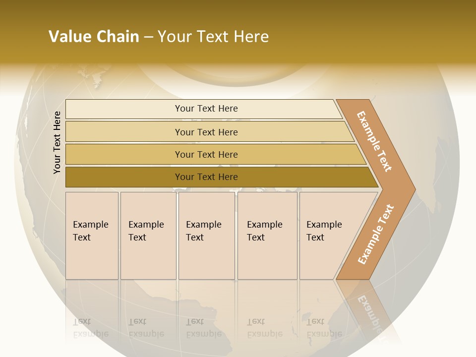 Globe Universe Connection PowerPoint Template
