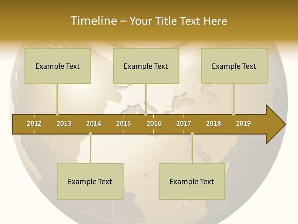 Globe Universe Connection PowerPoint Template