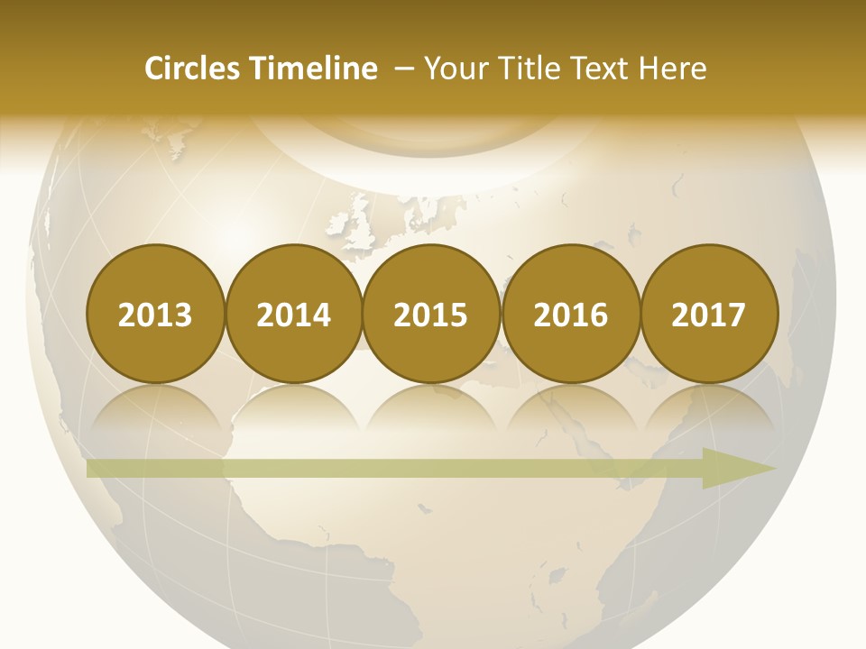 Globe Universe Connection PowerPoint Template