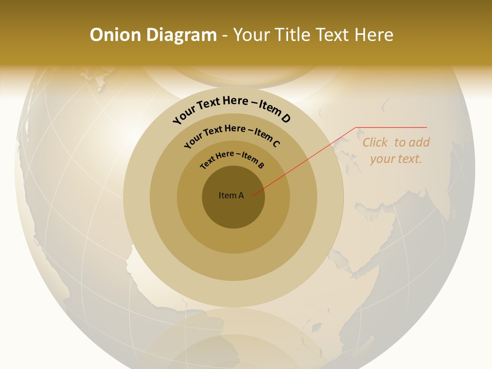 Globe Universe Connection PowerPoint Template