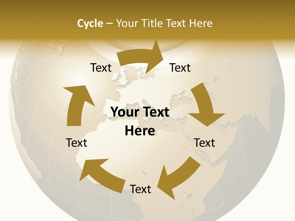 Globe Universe Connection PowerPoint Template