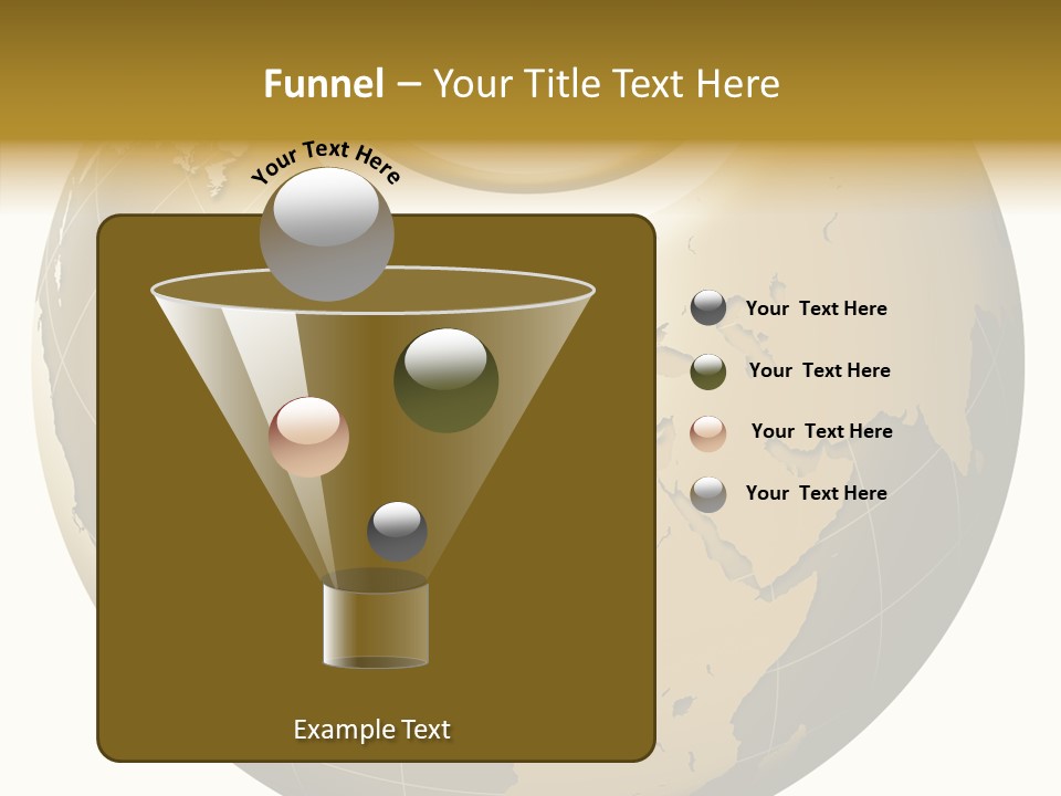 Globe Universe Connection PowerPoint Template