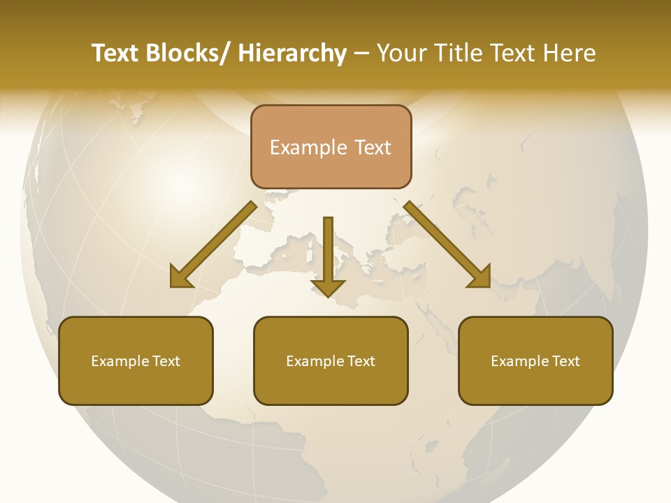 Globe Universe Connection PowerPoint Template