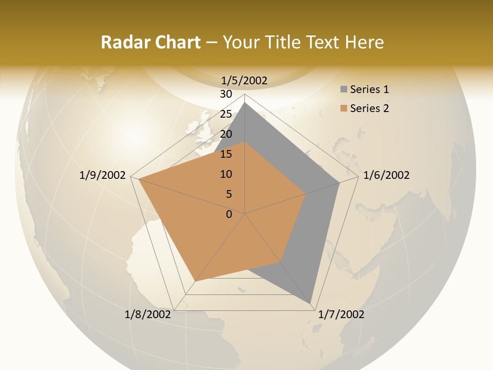 Globe Universe Connection PowerPoint Template