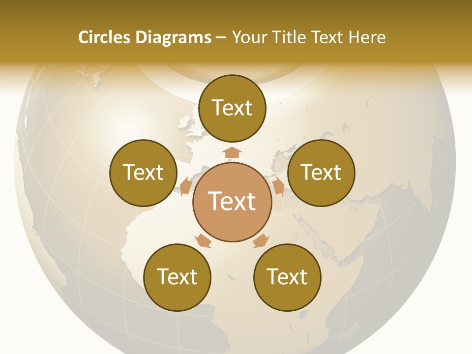 Globe Universe Connection PowerPoint Template