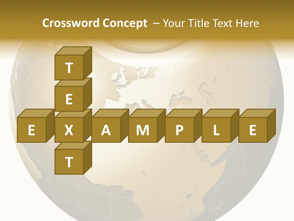 Globe Universe Connection PowerPoint Template