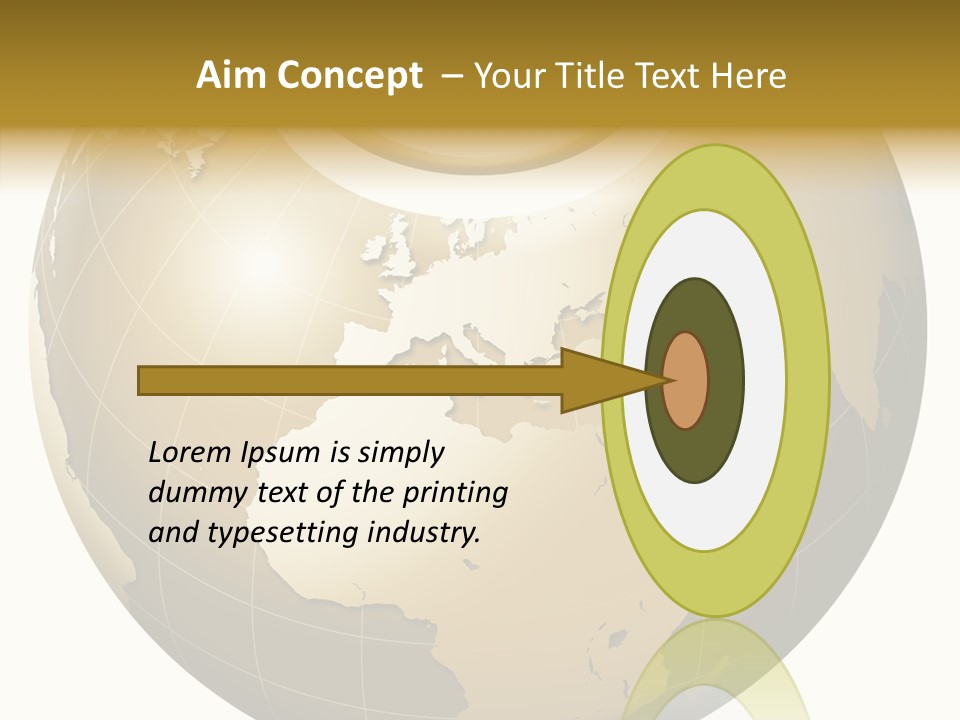 Globe Universe Connection PowerPoint Template