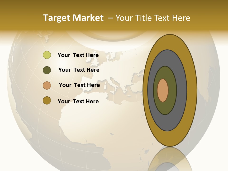 Globe Universe Connection PowerPoint Template