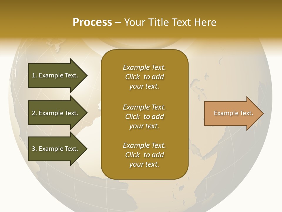 Globe Universe Connection PowerPoint Template
