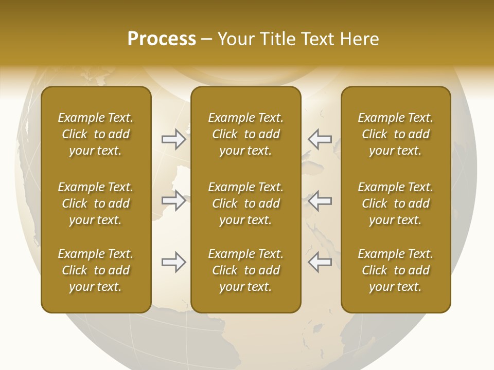 Globe Universe Connection PowerPoint Template