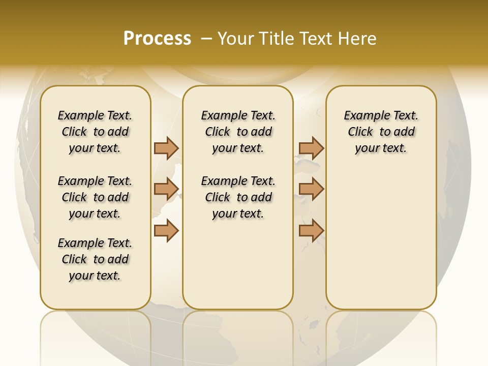 Globe Universe Connection PowerPoint Template