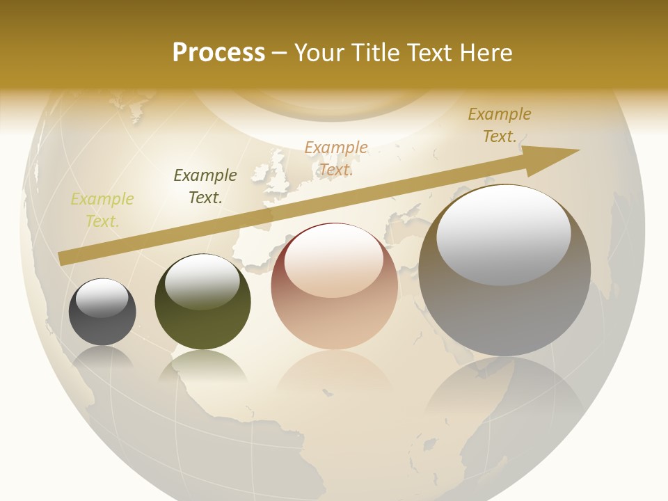 Globe Universe Connection PowerPoint Template