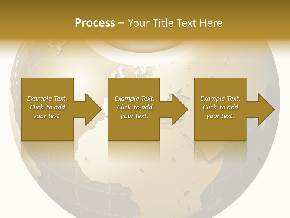 Globe Universe Connection PowerPoint Template