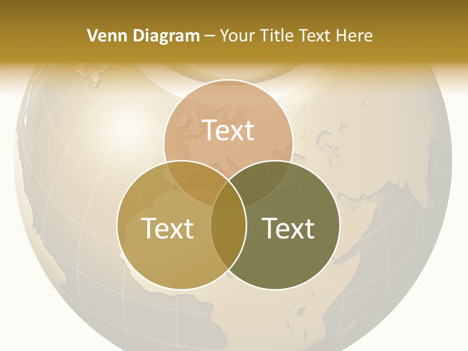 Globe Universe Connection PowerPoint Template