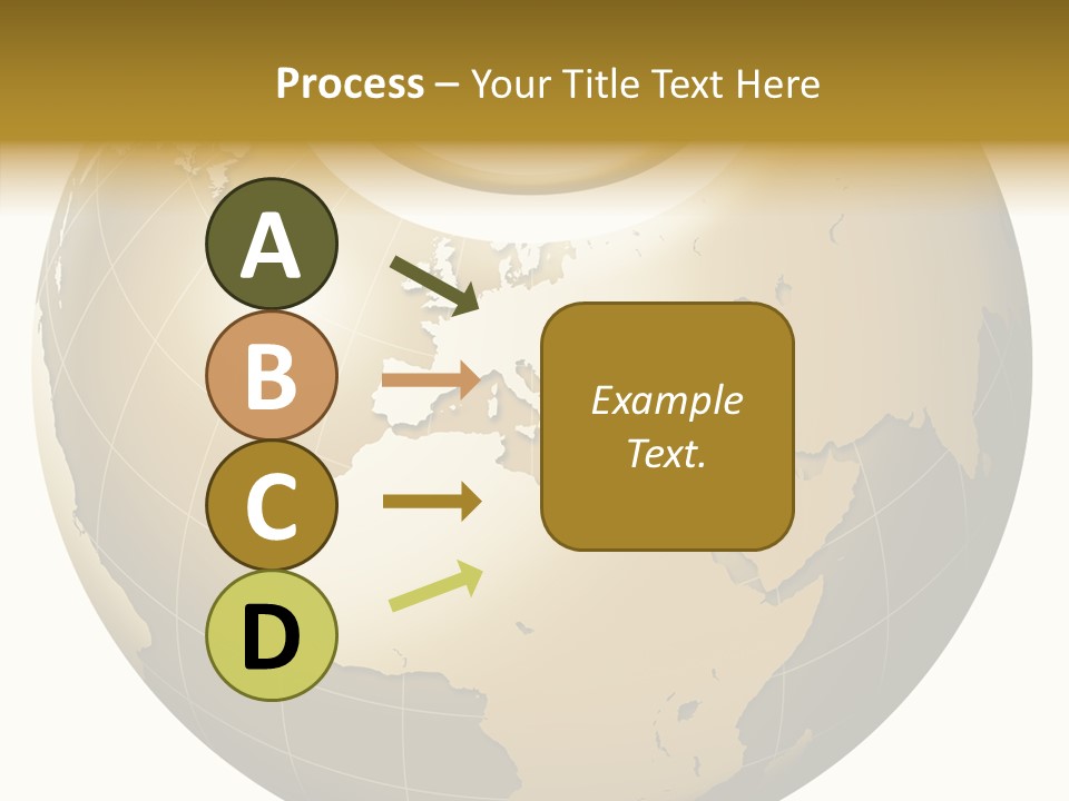 Globe Universe Connection PowerPoint Template