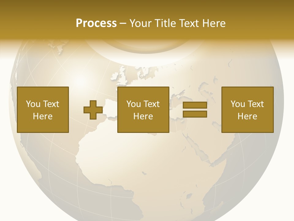 Globe Universe Connection PowerPoint Template