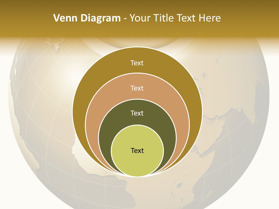 Globe Universe Connection PowerPoint Template