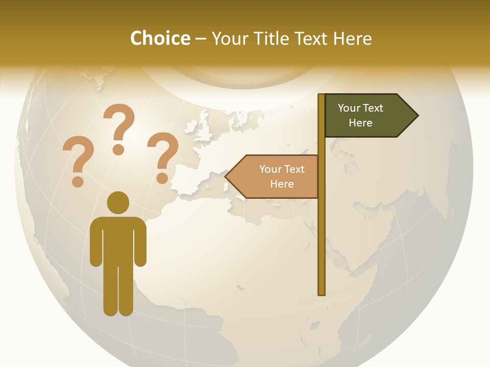 Globe Universe Connection PowerPoint Template