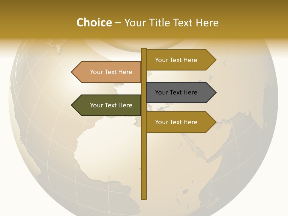 Globe Universe Connection PowerPoint Template