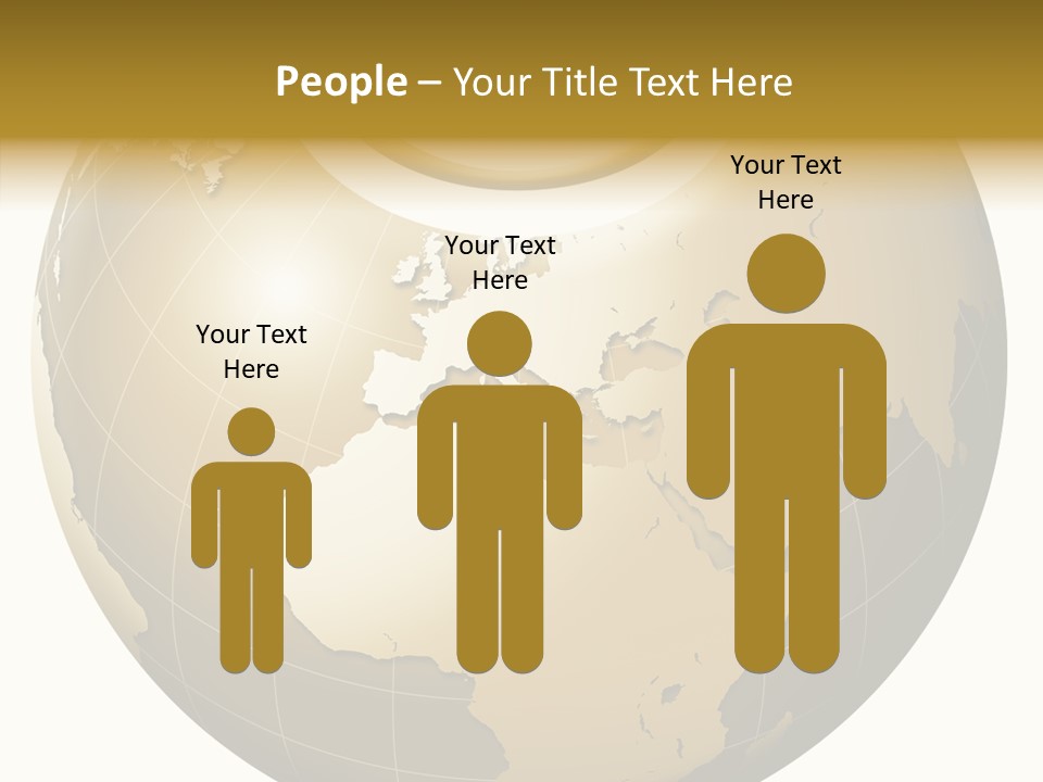 Globe Universe Connection PowerPoint Template