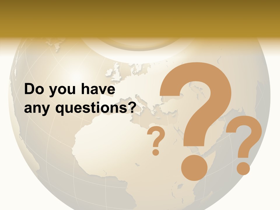 Globe Universe Connection PowerPoint Template