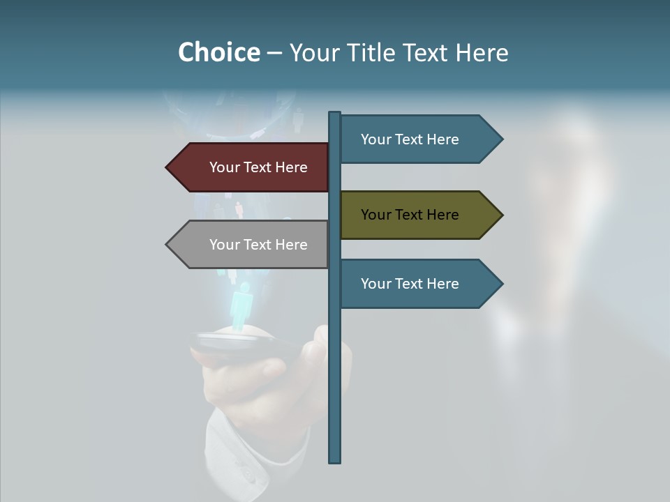 Connection Device Mms PowerPoint Template
