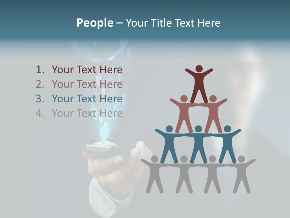 Connection Device Mms PowerPoint Template