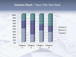 A Pile Of Papers With The Words Name Of Presentation On Them PowerPoint Template