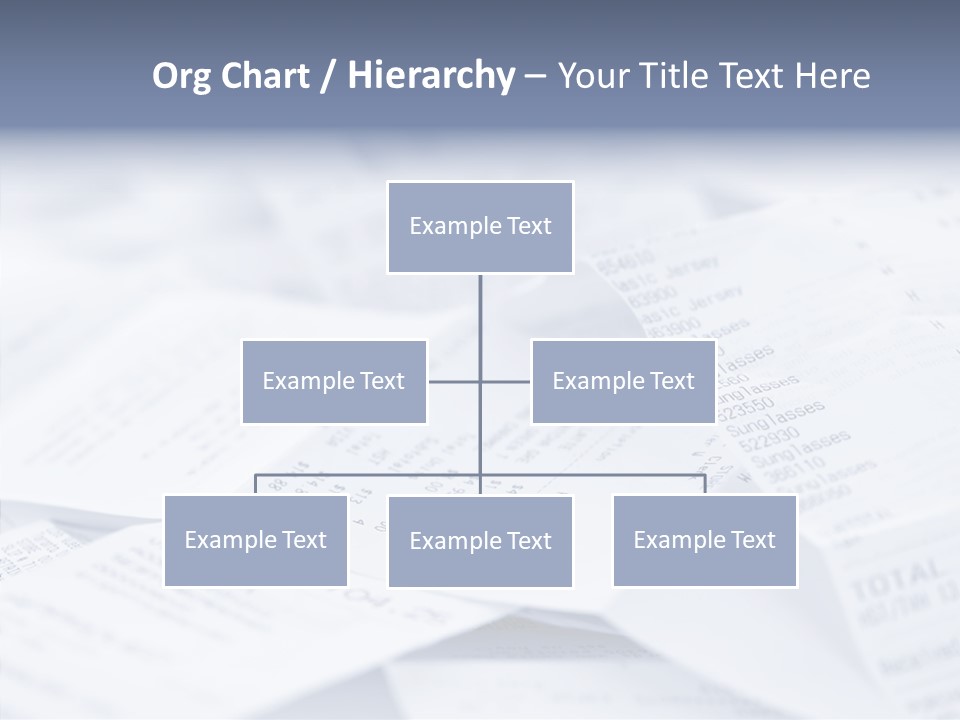 A Pile Of Papers With The Words Name Of Presentation On Them PowerPoint Template