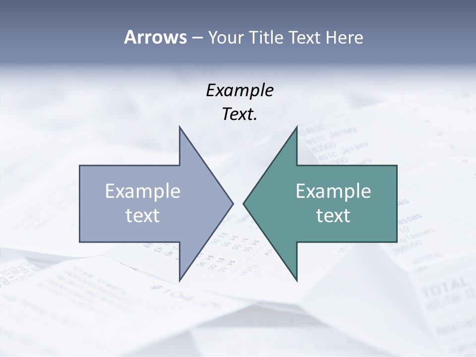 A Pile Of Papers With The Words Name Of Presentation On Them PowerPoint Template