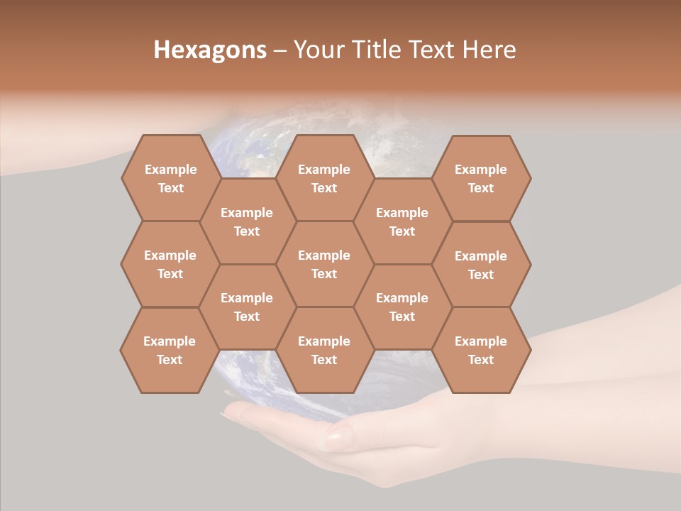 Land Marble Girl PowerPoint Template