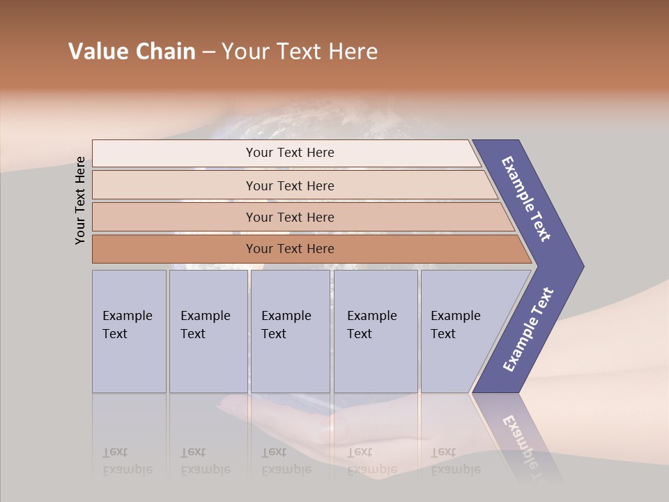 Land Marble Girl PowerPoint Template