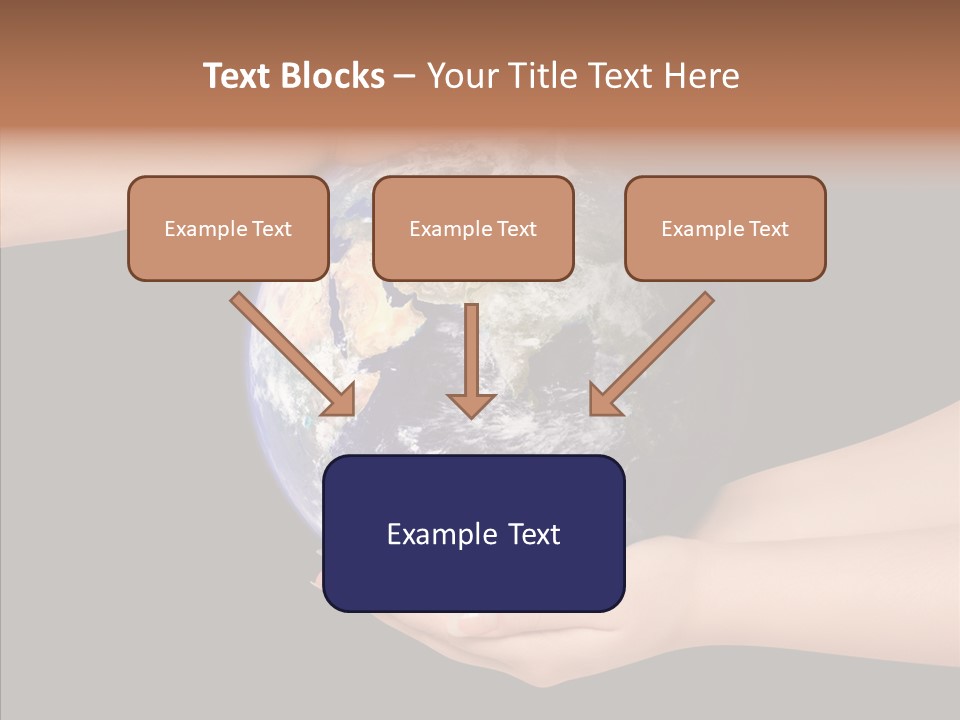 Land Marble Girl PowerPoint Template