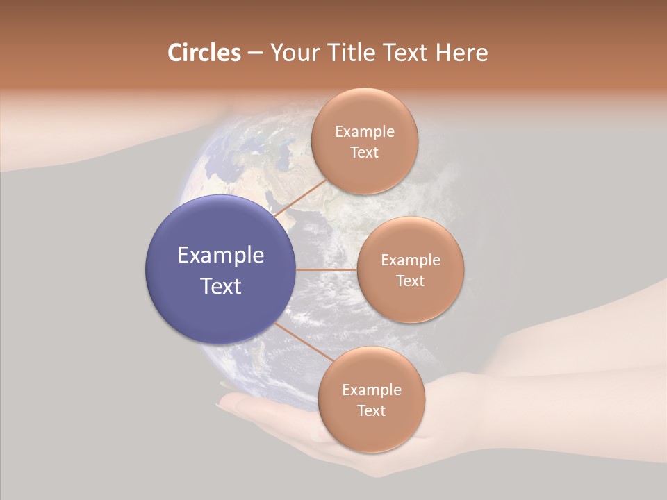 Land Marble Girl PowerPoint Template