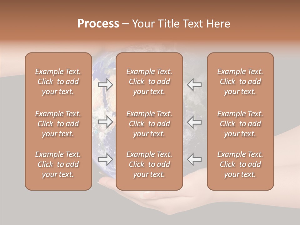 Land Marble Girl PowerPoint Template