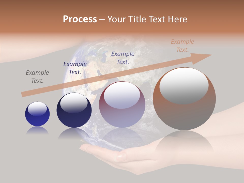 Land Marble Girl PowerPoint Template