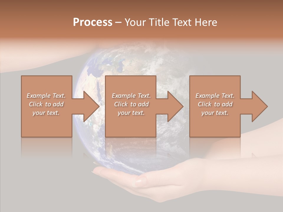 Land Marble Girl PowerPoint Template