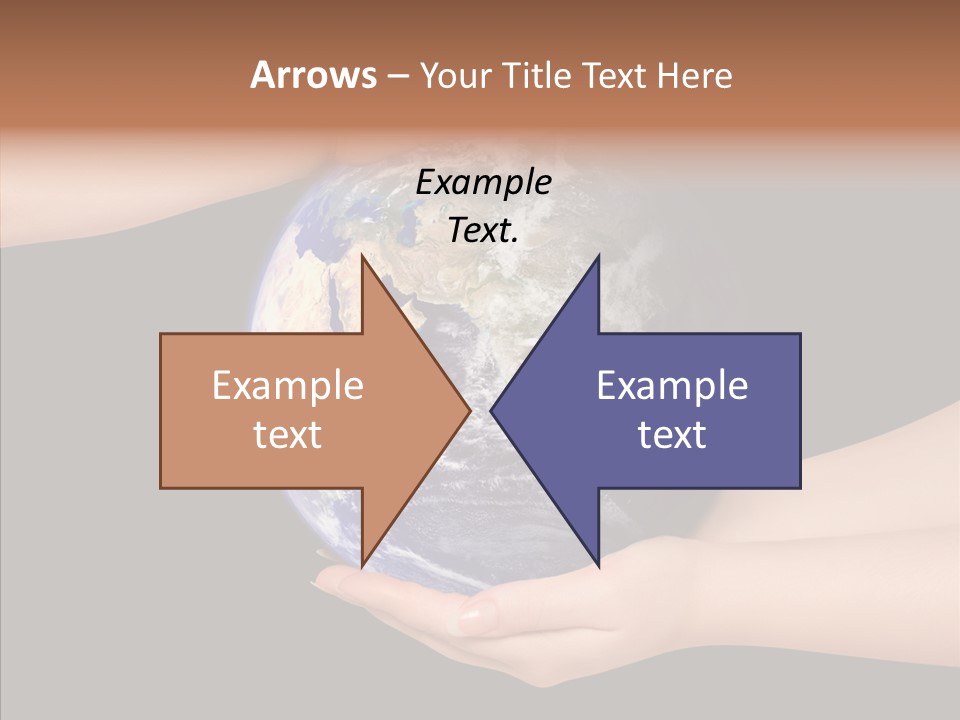 Land Marble Girl PowerPoint Template