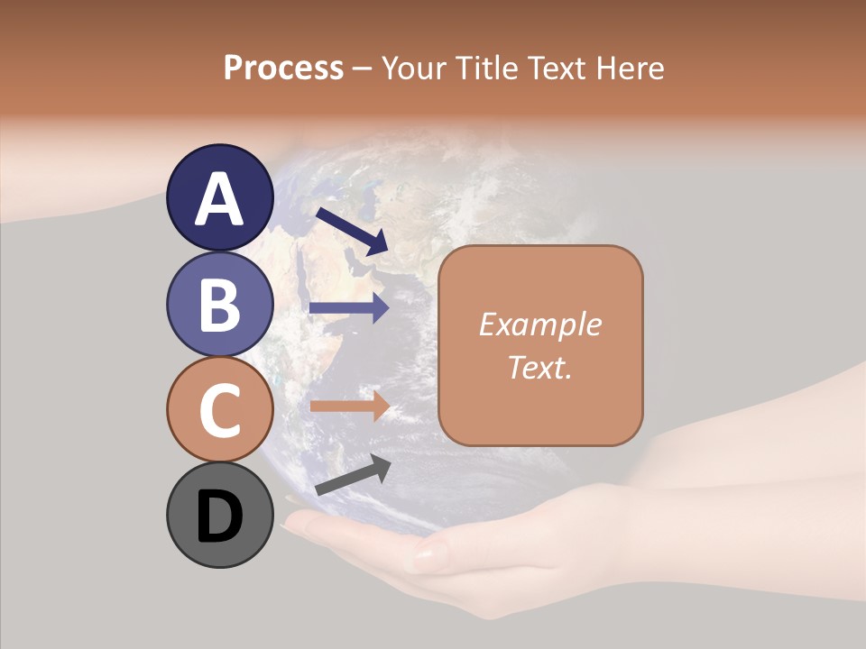 Land Marble Girl PowerPoint Template