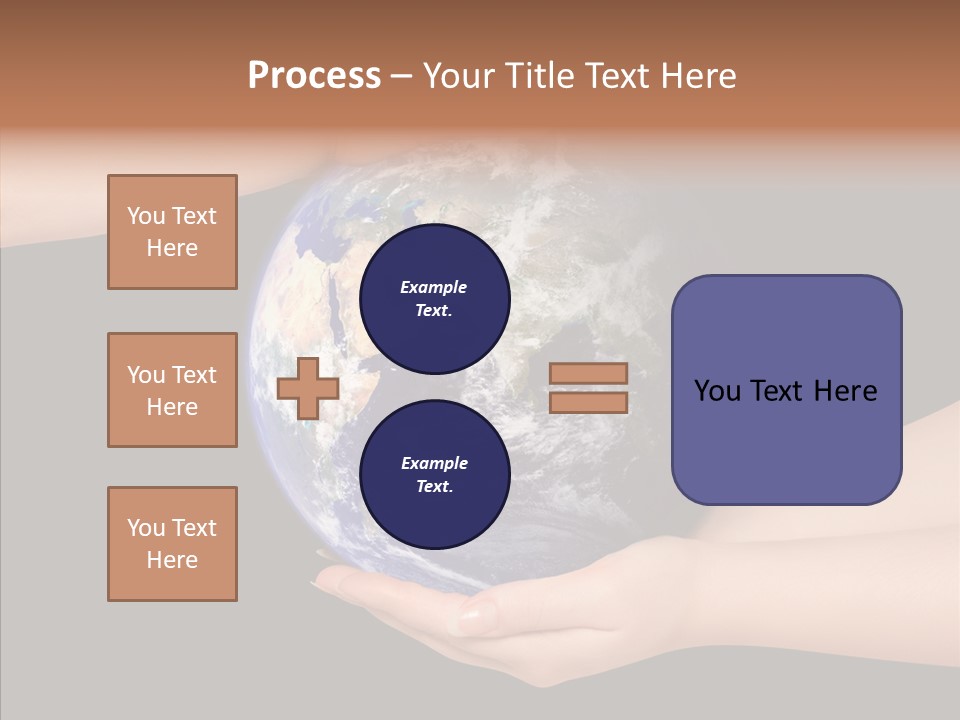 Land Marble Girl PowerPoint Template