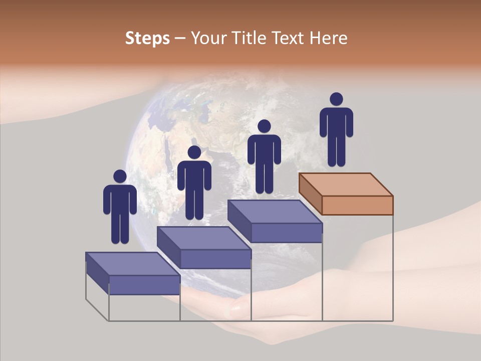 Land Marble Girl PowerPoint Template