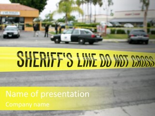Investigation Accident Police PowerPoint Template