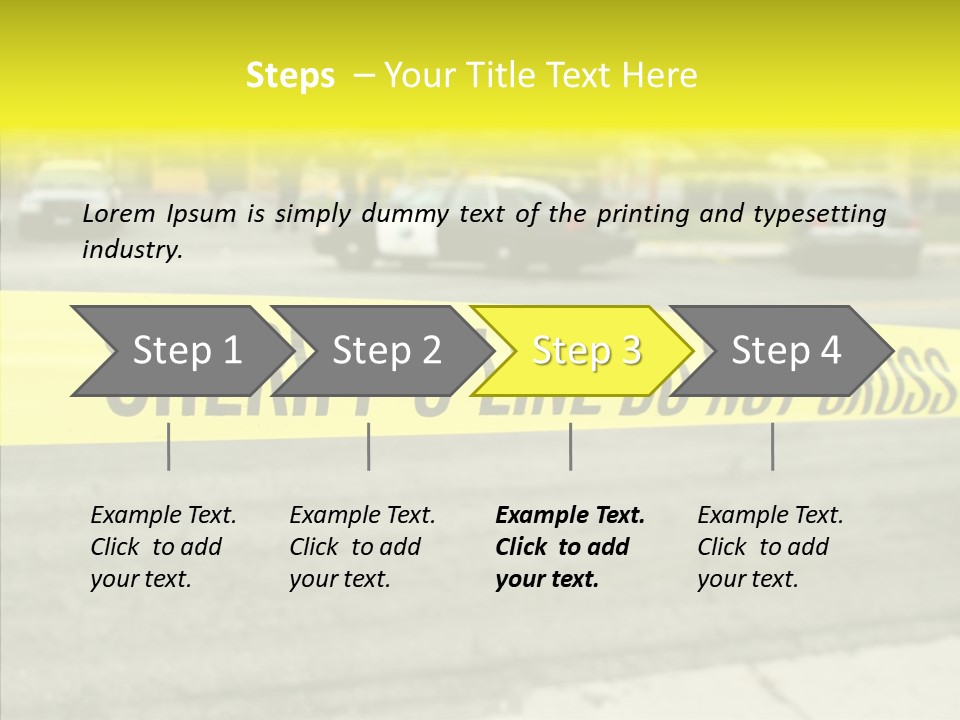 Investigation Accident Police PowerPoint Template