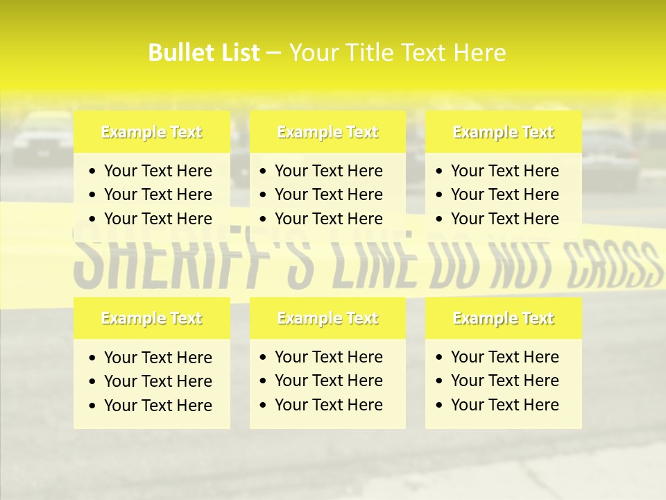 Investigation Accident Police PowerPoint Template